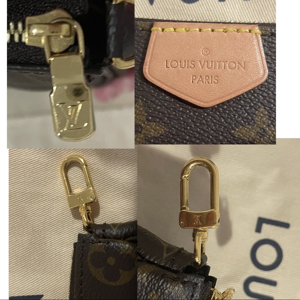 Authentic Louis Vuitton pink Pochette - Picture 16 of 17